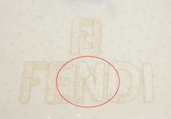 FENDI Logo Embroidery Sequin Sleeveless Knit K-161836_004