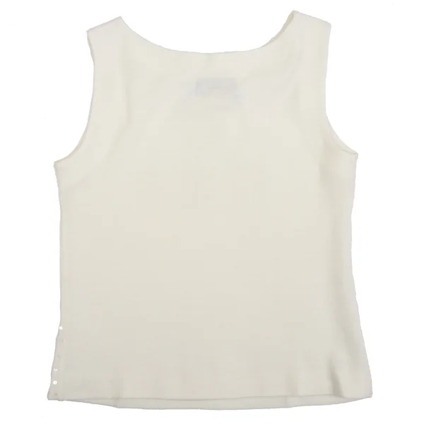 FENDI Logo Embroidery Sequin Sleeveless Knit K-161836_010