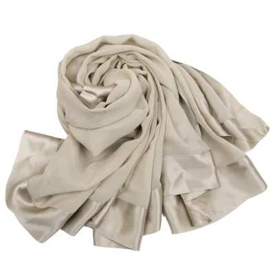 GIVENCHY Large Satin Silk Scarf