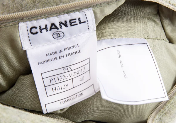 CHANEL Wool Knit Cross Body Bag K-161840_010