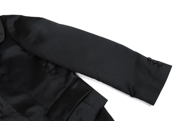 COMME des GARCONS Cutting Wrinkled Polyester Jacket K-161843_005