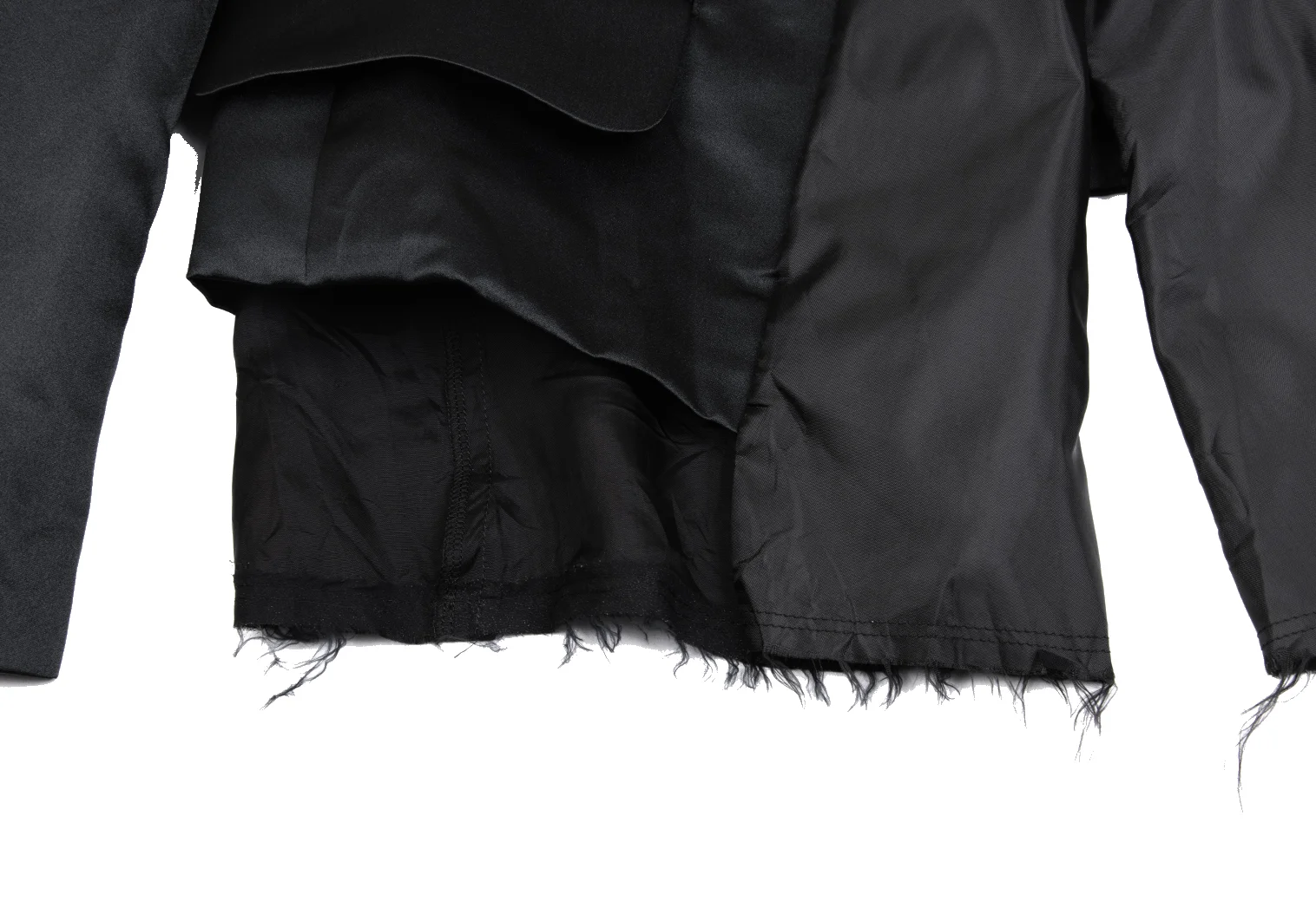 コムコム コムデギャルソンCOMME des GARCONS 裁ち切り切替シワ
