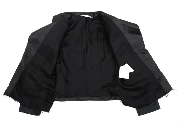 COMME des GARCONS Cutting Wrinkled Polyester Jacket K-161843_010