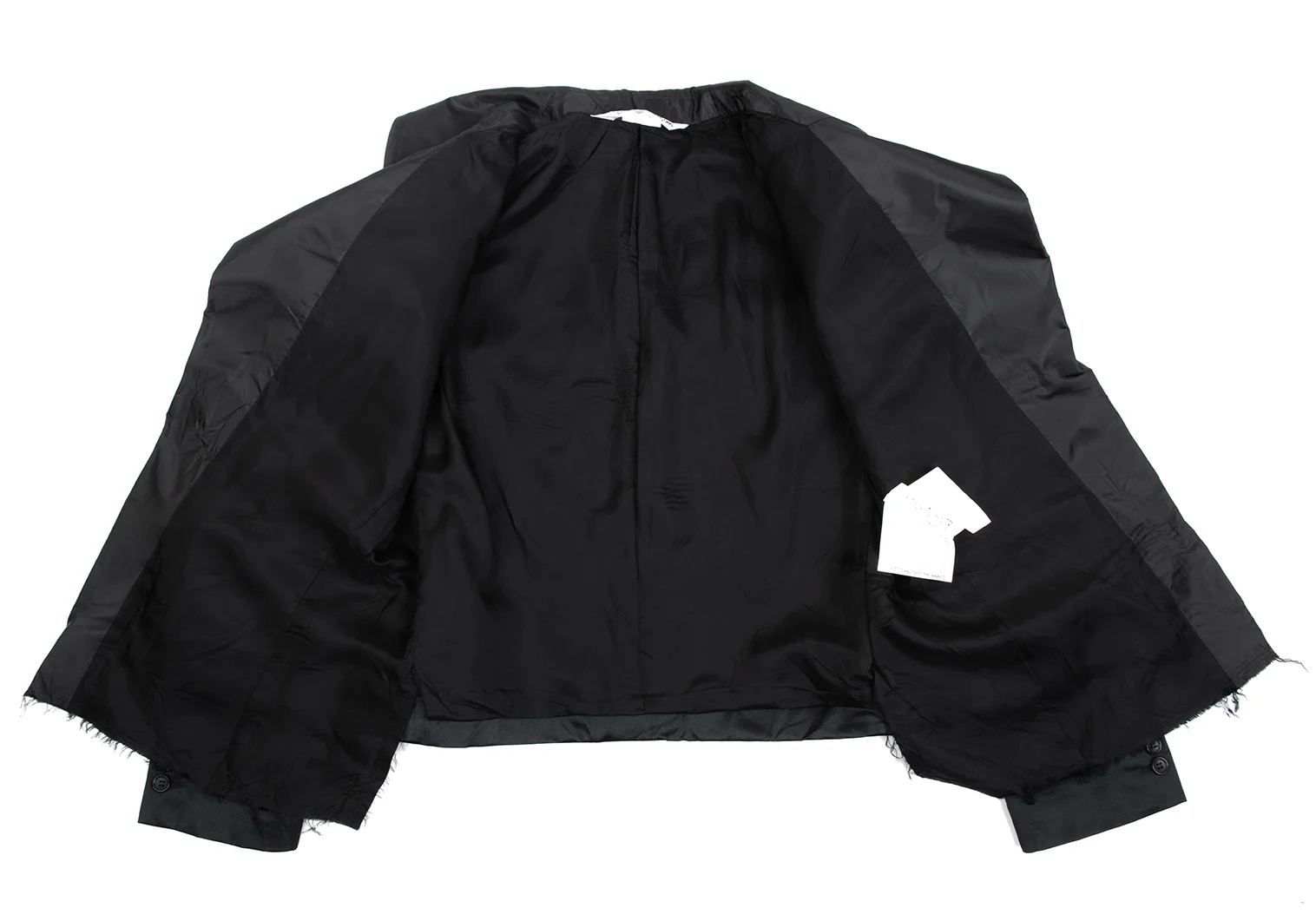 コムコム コムデギャルソンCOMME des GARCONS 裁ち切り切替シワ