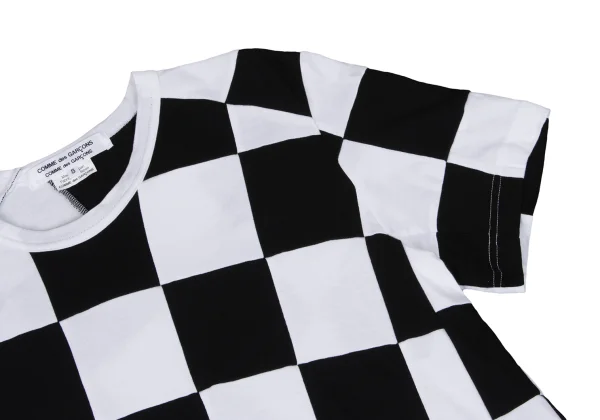 COMME des GARCONS Check Switching Twist T Shirt K-161844_003