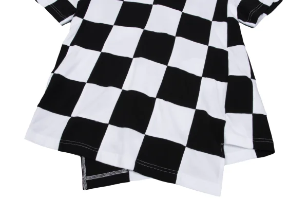COMME des GARCONS Check Switching Twist T Shirt K-161844_004