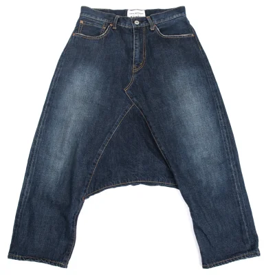 JUNYA WATANABE COMME des GARCONS denim Reconstruct Dropped Crotch Jeans
