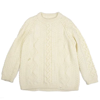 Maison Martin Margiela 10 Low Gauge Crushed Cable Knit Sweater
