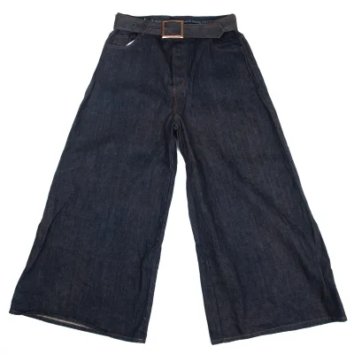 GAULTIER JEAN'S Belted Super Wide Jeans