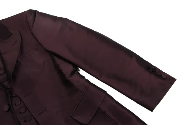 Jean Paul GAULTIER HOMME Poly Blend Shiny Jacket K-161858_005