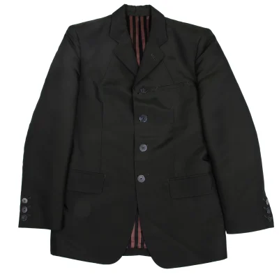 Jean Paul GAULTIER HOMME Poly Blend Striped Lining Jacket