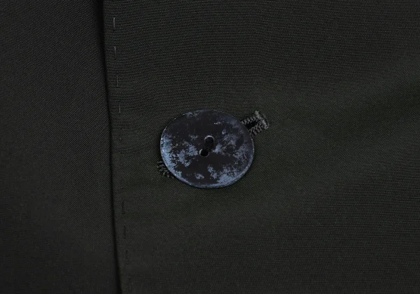 ジャンポールゴルチエ オムJean Paul GAULTIER HOMME ポリ混ストライプライニングジャケット 深緑48 K-161859_005