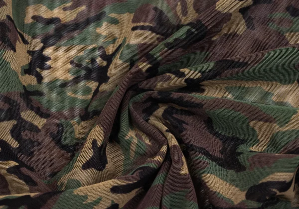 Jean Paul GAULTIER CLASSIQUE Camouflage Printed Mesh T-shirt K-161863_015