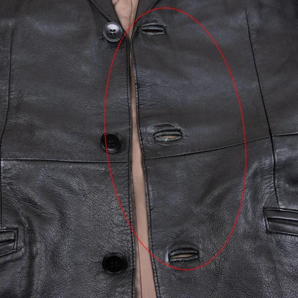 Jean Paul GAULTIER HOMME objet Sheep Leather Jacket K-161864_005