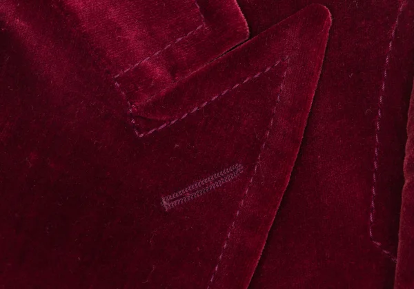 GUCCI  Peaked lapel Velours Jacket K-161867_004