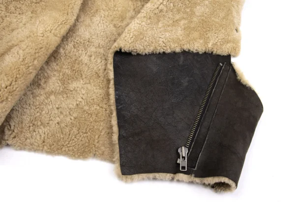 HELMUT LANG Sheep leather Mouton Vest K-161870_010