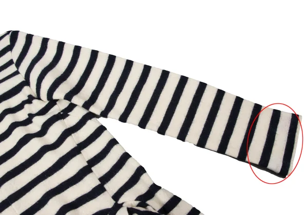 JUNYA WATANABE COMME des GARCONS Wool Ribbon Design Stripe Cardigan K-161873_005