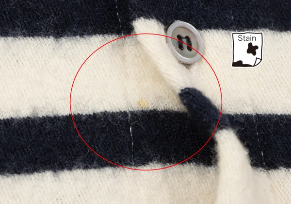 JUNYA WATANABE COMME des GARCONS Wool Ribbon Design Stripe Cardigan K-161873_012