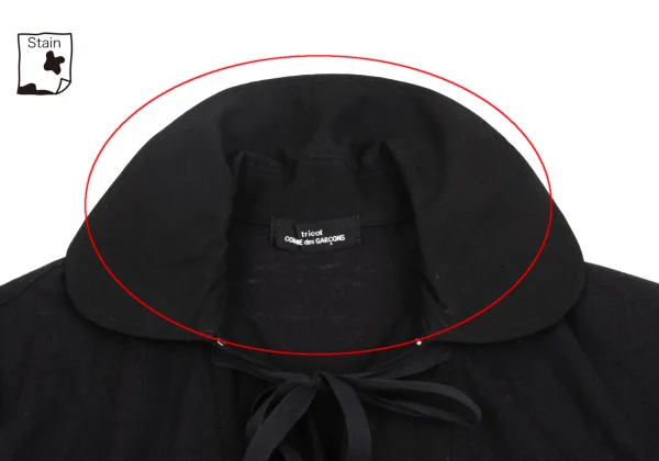 tricot COMME des GARCONS Cord Design Round Collar Shirt K-161875_005