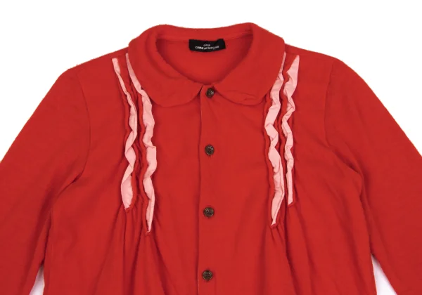 tricot COMME des GARCONS Dyed Frill Design Knit Shirt K-161876_003