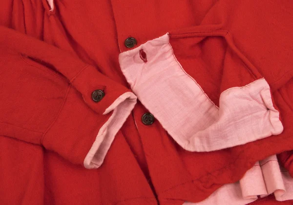 tricot COMME des GARCONS Dyed Frill Design Knit Shirt K-161876_008