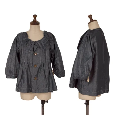 tricot COMME des GARCONS Washed Pintuck Blouse