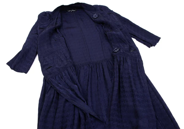 tricot COMME des GARCONS Rayon Cupra Jacquard Dress K-161882_005