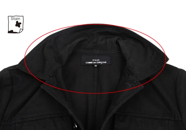 tricot COMME des GARCONS Cotton Twill Jacket K-161883_004
