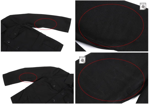 tricot COMME des GARCONS Cotton Twill Jacket K-161883_010