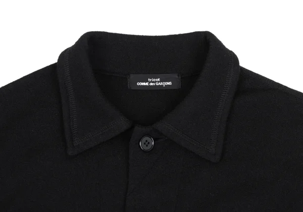 tricot COMME des GARCONS Wool Knit Tracker Jacket K-161885_004