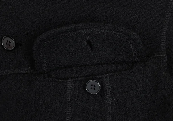 tricot COMME des GARCONS Wool Knit Tracker Jacket K-161885_006