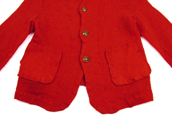 tricot COMME des GARCONS Dyed Round Collar Knit Jacket K-161886_007