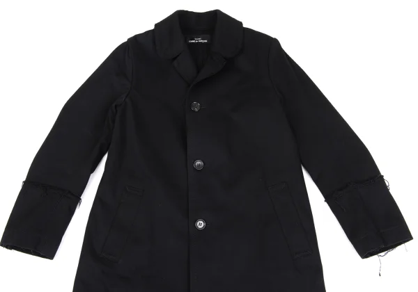 tricot COMME des GARCONS Round Collar Reversible Coat K-161889_004