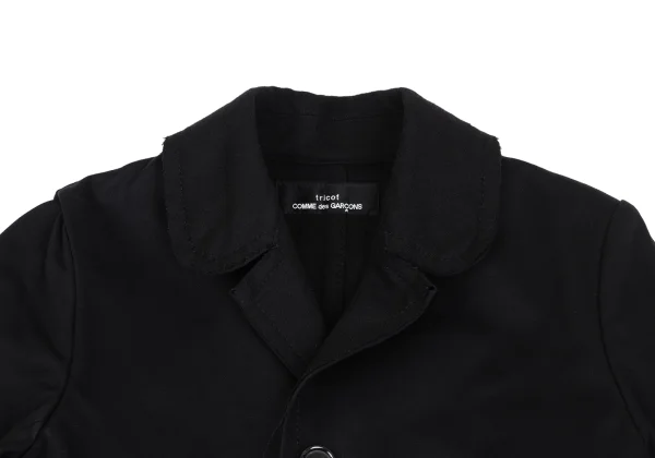tricot COMME des GARCONS Round Collar Reversible Coat K-161889_005