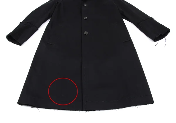 tricot COMME des GARCONS Round Collar Reversible Coat K-161889_010