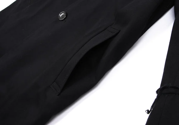 tricot COMME des GARCONS Round Collar Reversible Coat K-161889_012