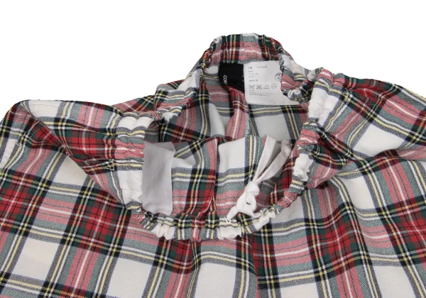 tricot COMME des GARCONS Wool Rayon Check Pants K-161893_005