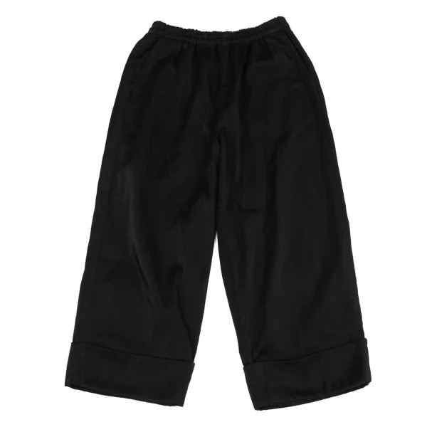 tricot COMME des GARCONS Dyed Hem Double Pants Black S-M K-161895_001