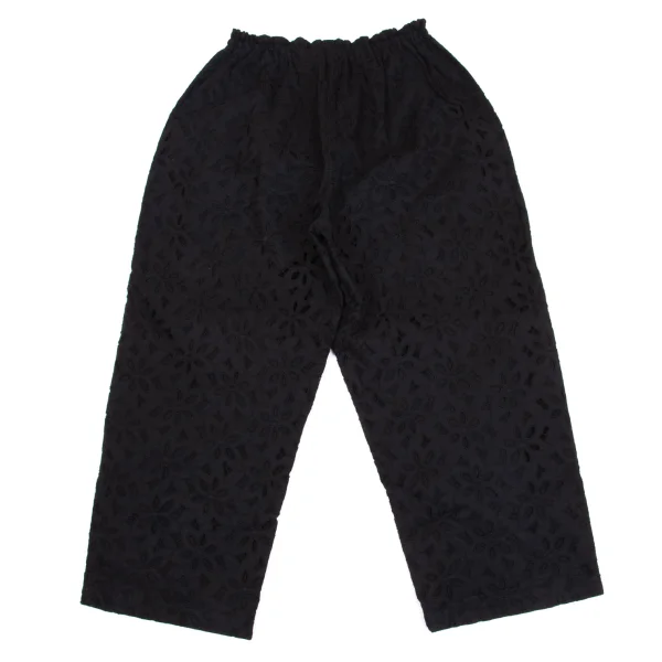 tricot COMME des GARCONS Floral Lace Layered Pants K-161896_012