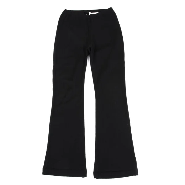 tricot COMME des GARCONS Wool Herringbone Knit Pants Black S-M K-161898_001