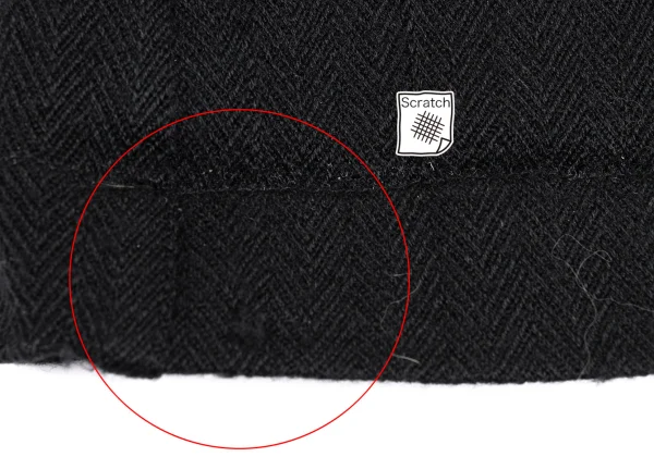 tricot COMME des GARCONS Wool Herringbone Knit Pants K-161898_009