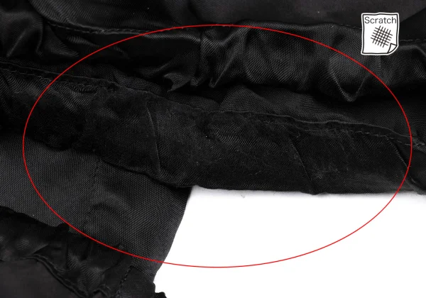 tricot COMME des GARCONS Dyed Satin Side Pocket Design Pants K-161901_010