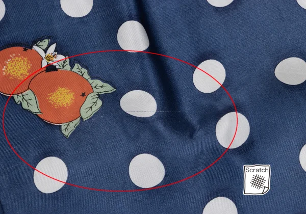 tricot COMME des GARCONS Orange Dot Printed Satin Pants K-161904_008