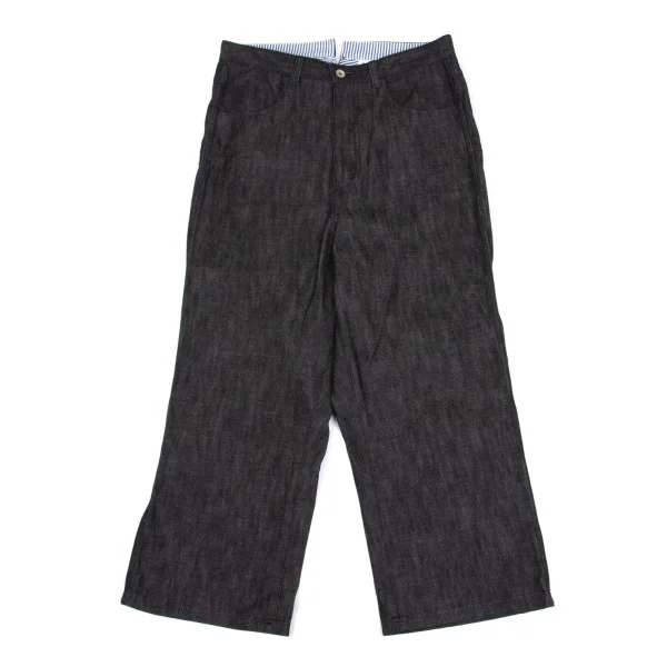 tricot COMME des GARCONS Dropped Crotch Jeans Black S K-161905_001