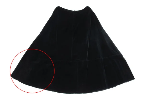 tricot COMME des GARCONS Velours Flare Skirt K-161906_008