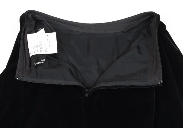 tricot COMME des GARCONS Velours Flare Skirt K-161906_010