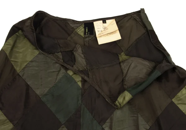 tricot COMME des GARCONS Dyed Patchwork Skirt K-161907_004