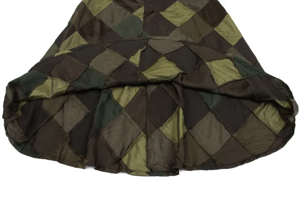 tricot COMME des GARCONS Dyed Patchwork Skirt K-161907_007