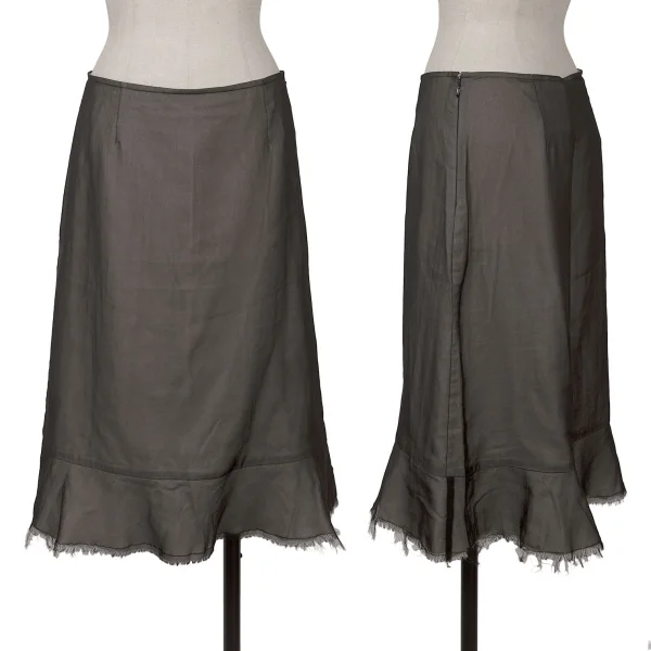 tricot COMME des GARCONS Chiffon Layered Skirt Black M K-161908_001