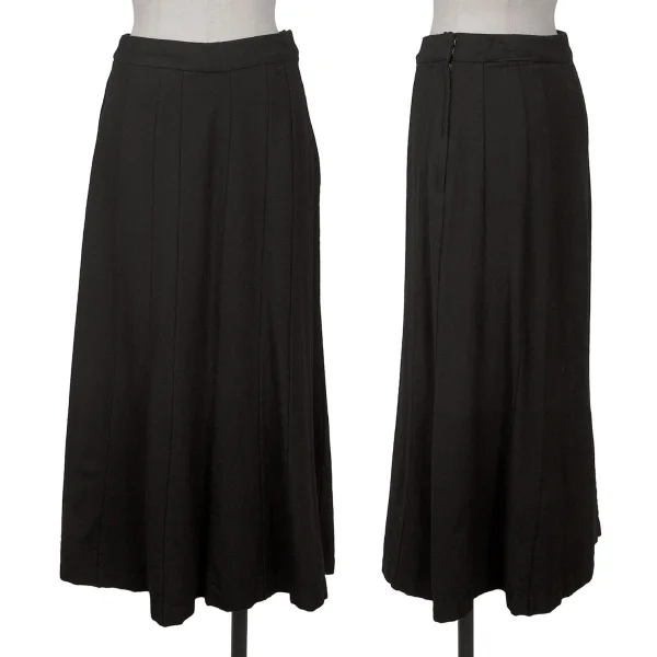 tricot COMME des GARCONS Dyed Switching Skirt Black M K-161909_001